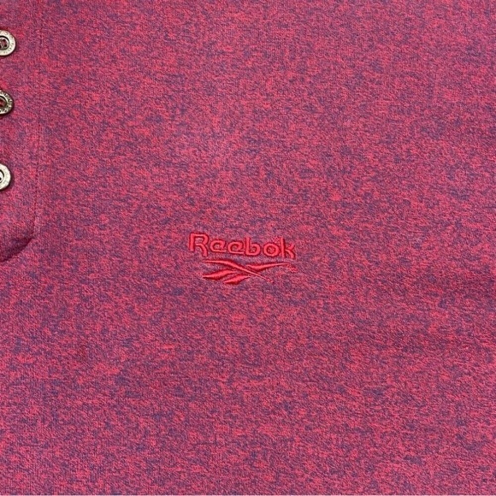 Vintage Rebook Golf Polo Shirt Mens Large Logo Short Sleeve 100% Cotton - Picture 3 of 8